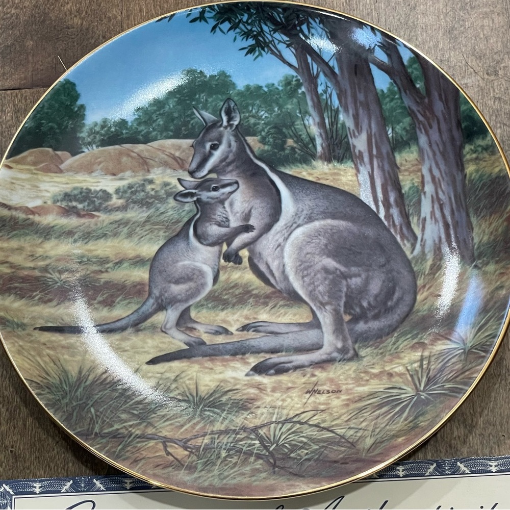 The wallaby Collectors Plate